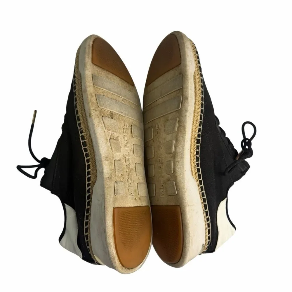 Michael Kors Finch Canvas and Leather sneakers